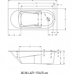 Ванна акриловая Riho Lazy Ванна акриловая Riho Lazy